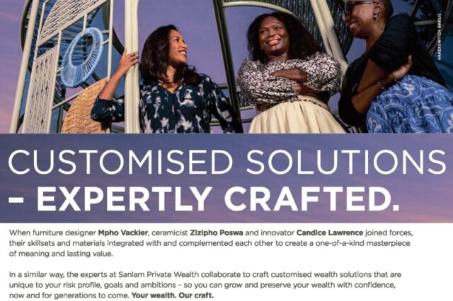 Sanlam Private Wealth promotes its “expertly crafted” solutions